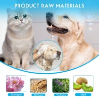 China Factory Custom Organic Bath Shampoo Moisturizing Pet Shower Cat Healthy Dog Relieving Itchy Skin Glossy Coat Pets