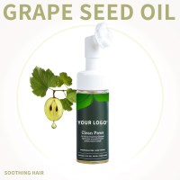 Vet Approved No-Rinse Pet Foam Cleanser 5oz Fragrance-Free Grape Seed Oil Pomegranate Extract Cleansing for Pet Paws