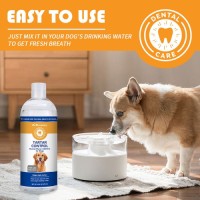 Safe Formula Dog Oral Health Care Water Additive Odorless Tasteless Pet Teeth Tartar Controller Breath Cleanser