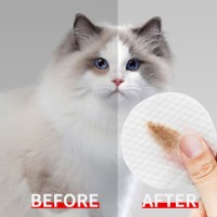 Custom Design Pet Cleaning Wipes Multifunctional Portable Wipes for Dogs Cats Ears Eyes Dirt Removal Outdoors