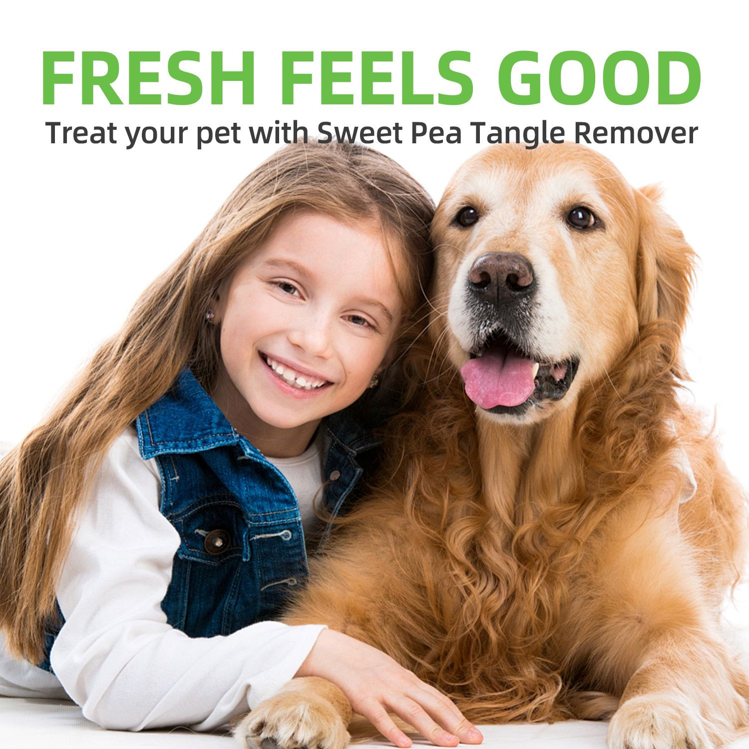 Quick Detangle Spray for Matted Fur Pets Paraben Alcohol Dye Free Natural Extract Formula Dog Cat Supplies