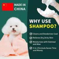 Customized Melon-infused Brightening Anti-inflammatory and Hypoallergenic Shampoo for Furry Friends Dogs & Cats